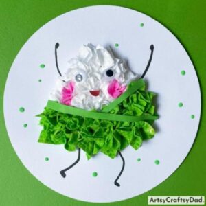 Adorable Tissue Paper Dragon Boat Craft for Kids