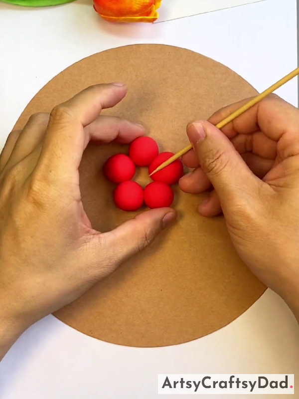 Make a Design On the Flower