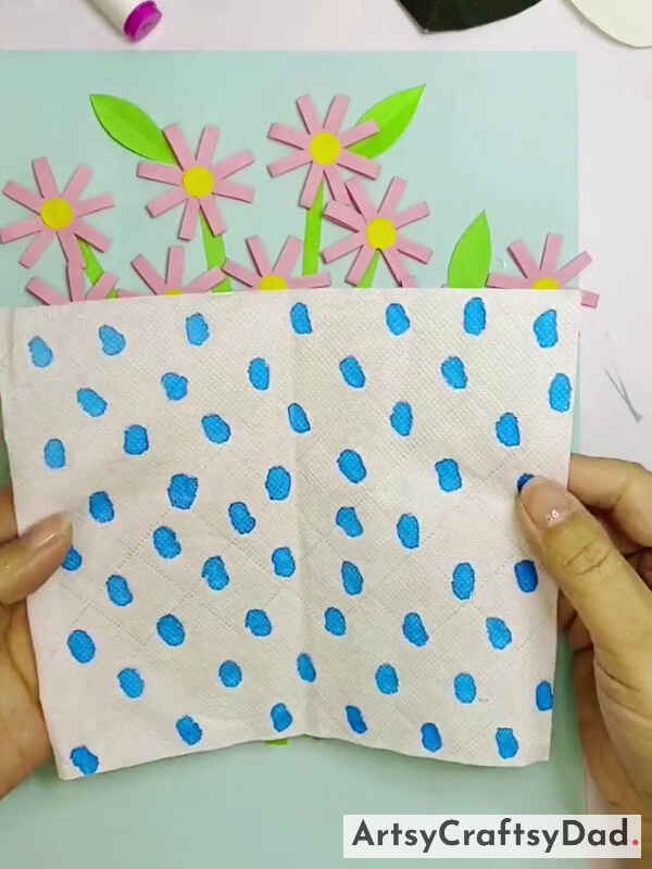 Put These Dots on the Tissue Paper