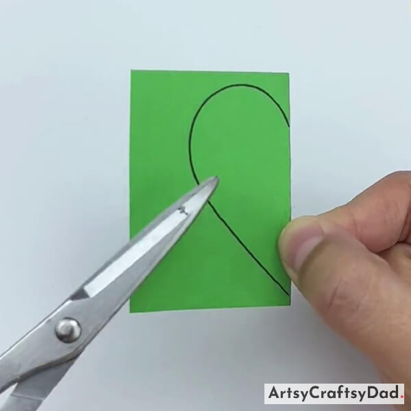 Cut The Drawn Shape