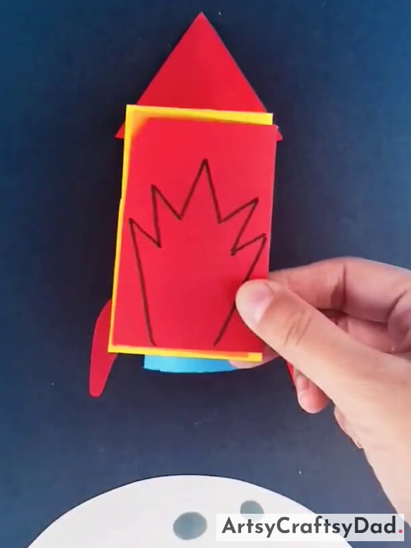 Use A Yellow, Orange, And Red Sheet