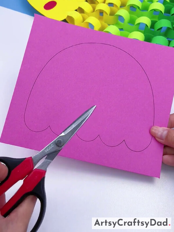 Cut The Drawn Picture