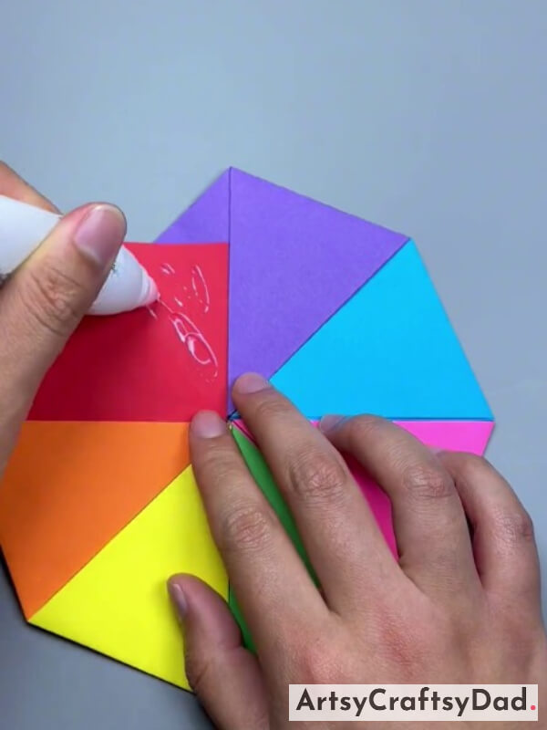 Put The Glue On The Last Sheet