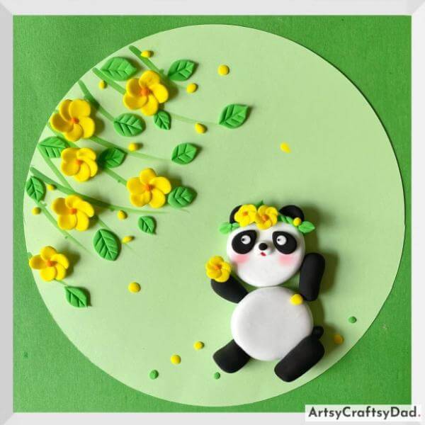 Creative Clay Polar Bear Craft For Children