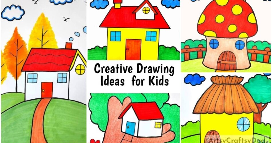 Creative Drawing Ideas For Kids With Parents