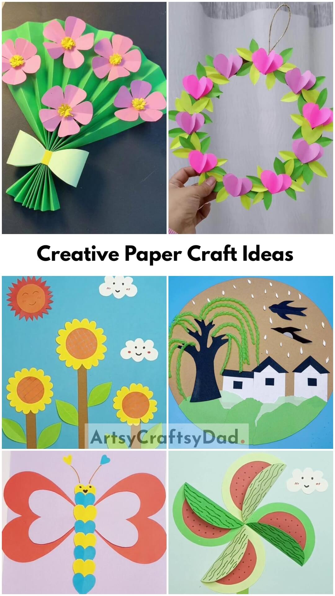 Creative Paper Craft Ideas for Kids