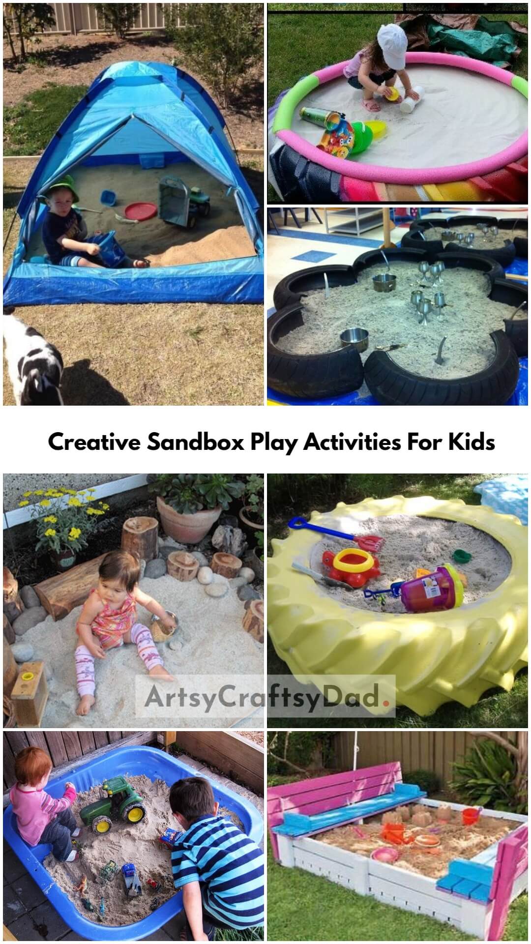 Creative Sandbox Play Activities For Kids