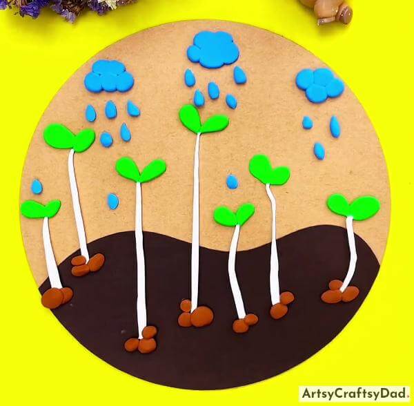 DIY Clay Seed Germination Craft for Kids 