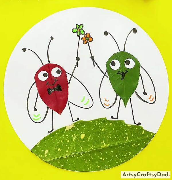 DIY Leaf Butterfly Craft for Kids 