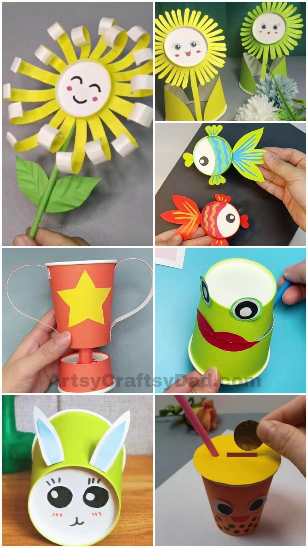 DIY Paper Cup Crafts Idea Try at Home