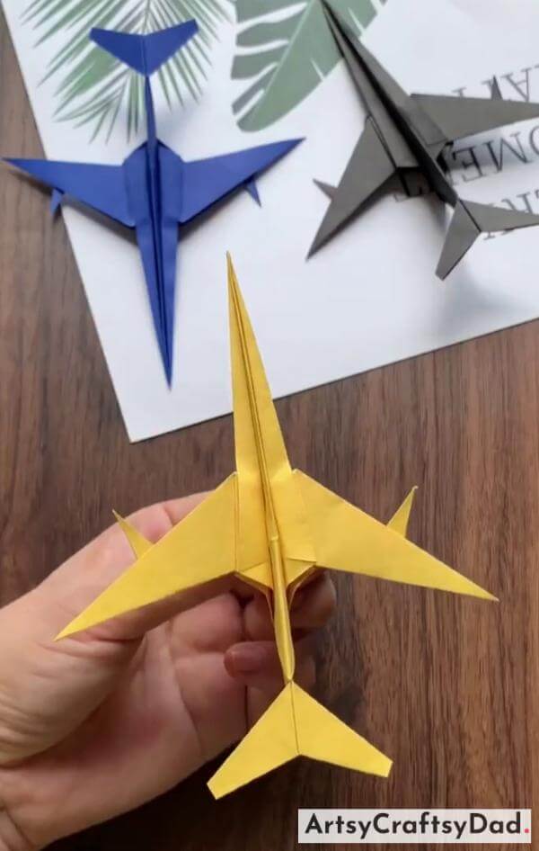 Diy Paper Plane Craft For Kids