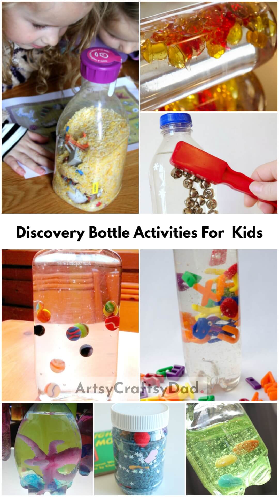 Fun Discovery Bottle Activities For Five Year Old Kids