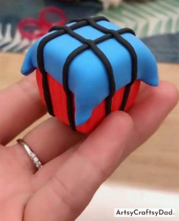 Homemade Play Dough Box Craft For Children
