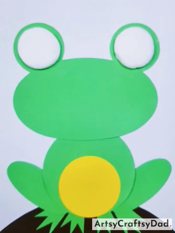 Paste White Sheet On The Ears