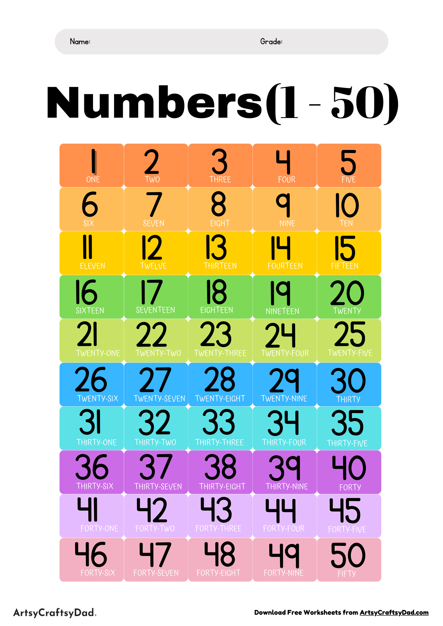 Number-Chart-Worksheets-1-to-50