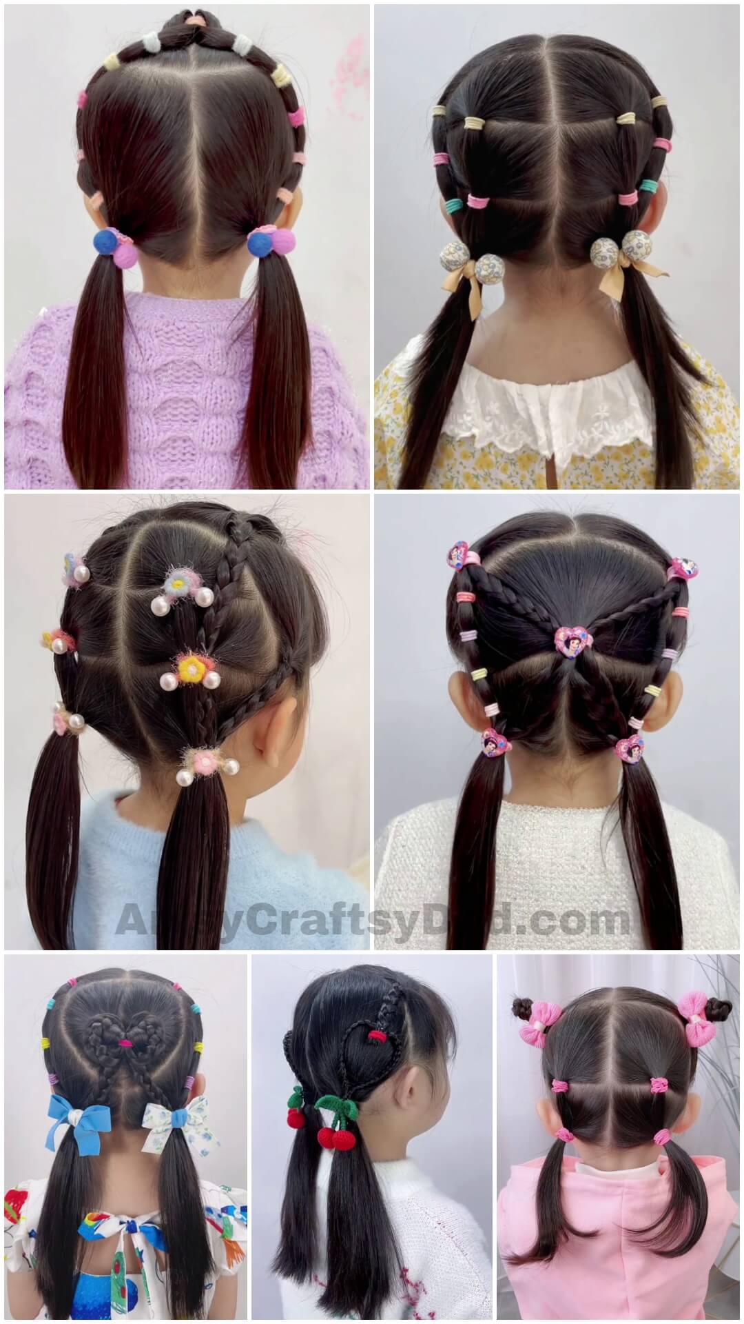 Quick & Easy Braids Hairstyle for Kids