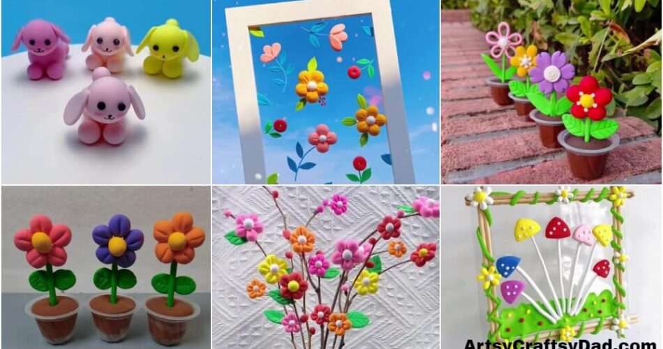 Simple to Make Clay Craft Activities for Kids