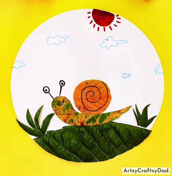 Unique Leaf Snail Craft Activities at Home