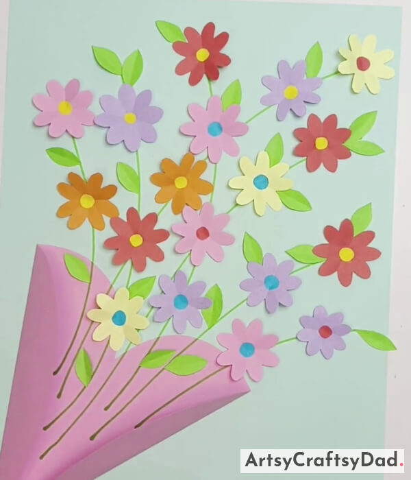 Add Leaves To The Flower