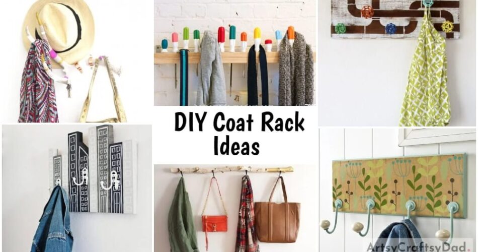 DIY Coat Rack Ideas For Your Home