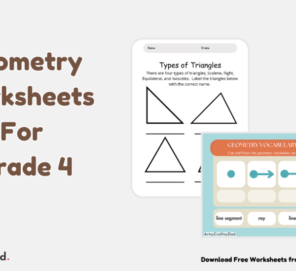 Geometry Worksheets For Grade 4