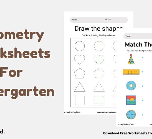 Geometry Worksheets For Kindergarten