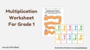 Multiplication Worksheet For Grade 1