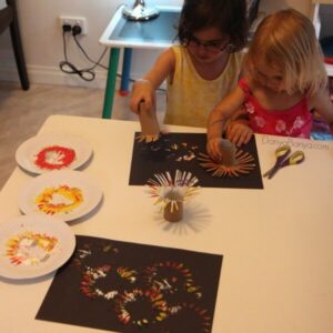  Painting Fireworks With Friends
