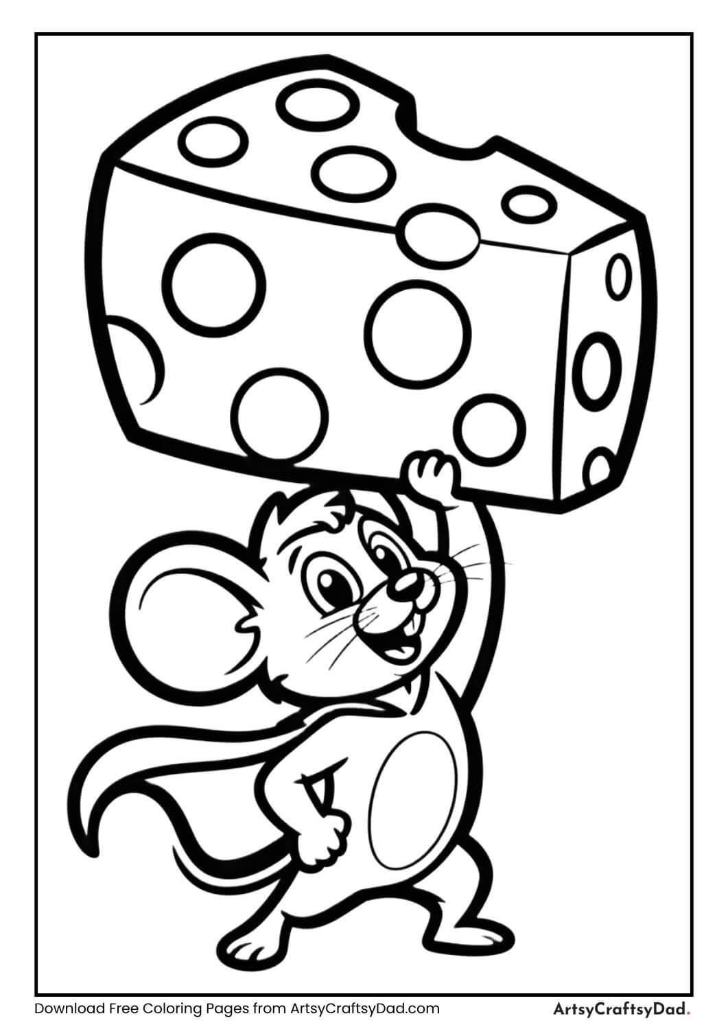 Teaches that heroes come in all sizes through playful coloring.