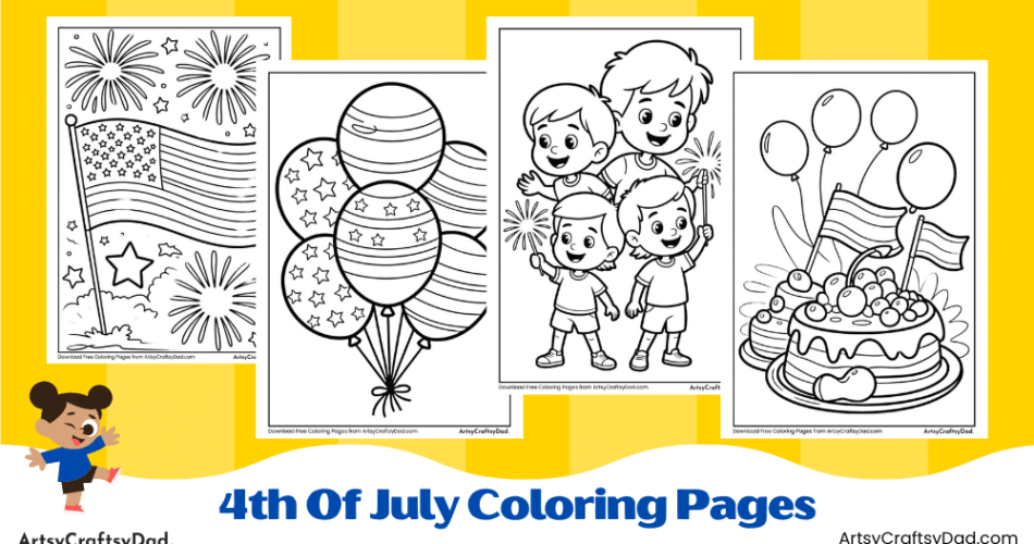 4th Of July Coloring Pages For Kids