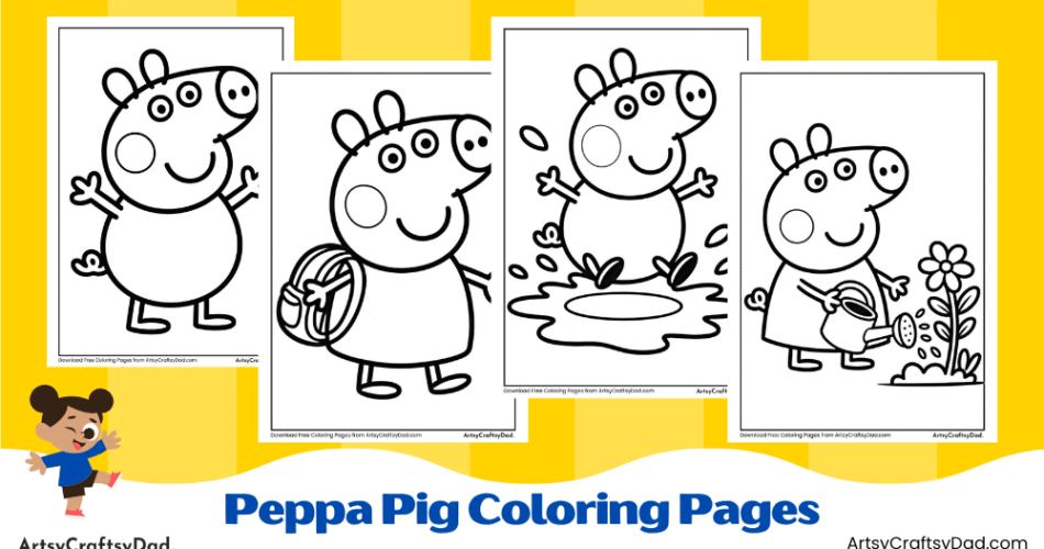 Peppa Pig Coloring Pages