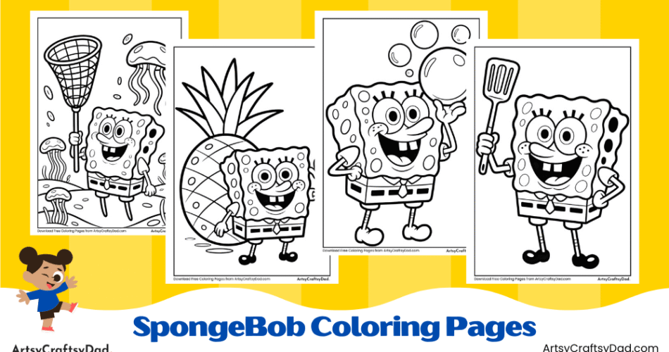 SpongeBob Coloring Pages For Kids