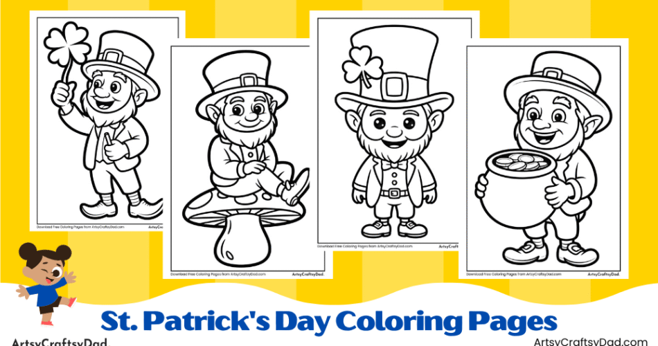 St. Patrick's Day Coloring Pages For Kids