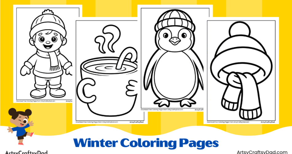 Winter Coloring Pages For Kids