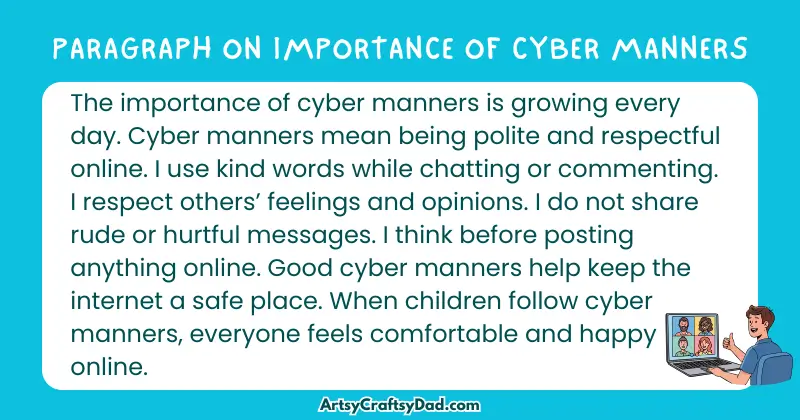 Essay & Paragraph on Importance of Cyber Manners for Grades 4 to 10