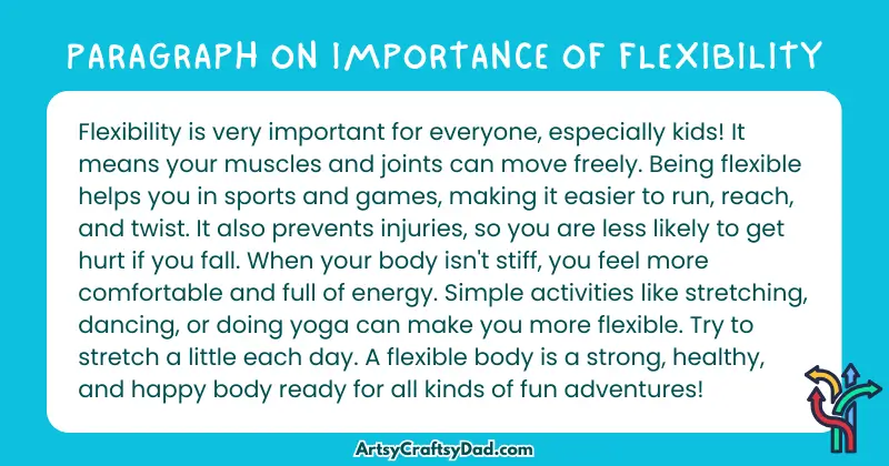 Essay & Paragraph on Importance of Flexibility for Grades 2 to 10