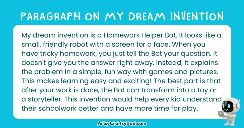 Essay & Paragraph on My Dream Invention for Grades 3 to 10 Students