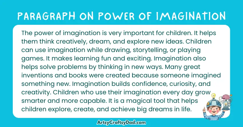 Essay & Paragraph on Power of Imagination for Grades 4 to 10