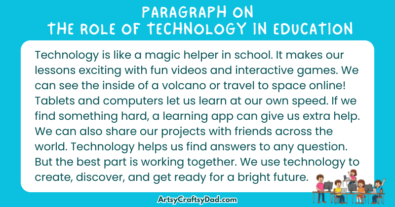 Essay on The Role of Technology in Education for Grades 3 to 10