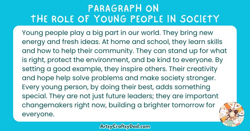 Essay & Paragraph on The Role of Young People in Society for Grades 5 to 10