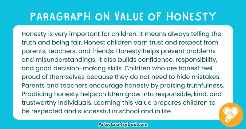 Essay & Paragraph on Value of Honesty for Grades 3 to 10