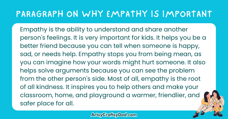 Essay & Paragraph on Why Empathy is Important for Grades 4 to 10