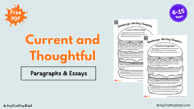 Current and Thoughtful Writing Paragraphs and Essays for Kids