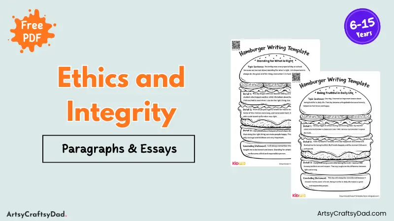 Ethics and Integrity Paragraphs and Essays for Kids