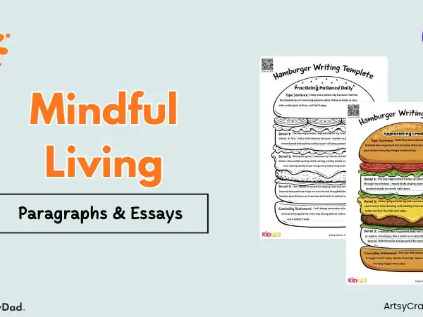 Mindful Living Paragraphs and Essays for Kids