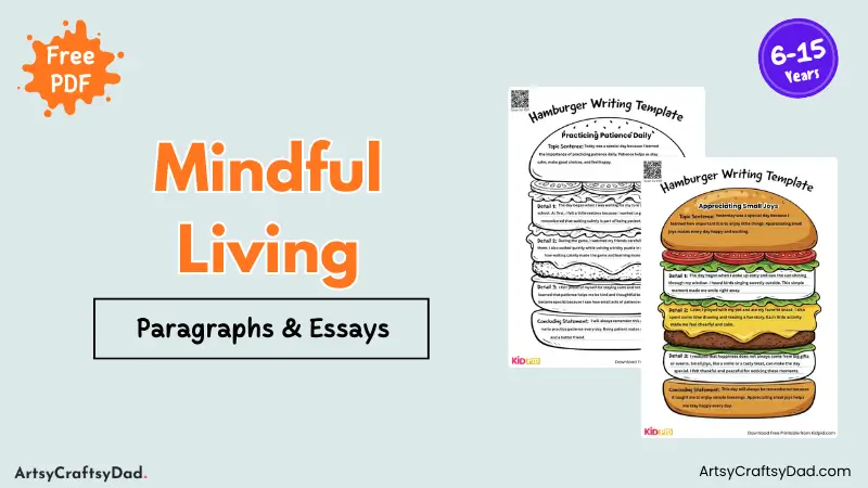 Mindful Living Paragraphs and Essays for Kids