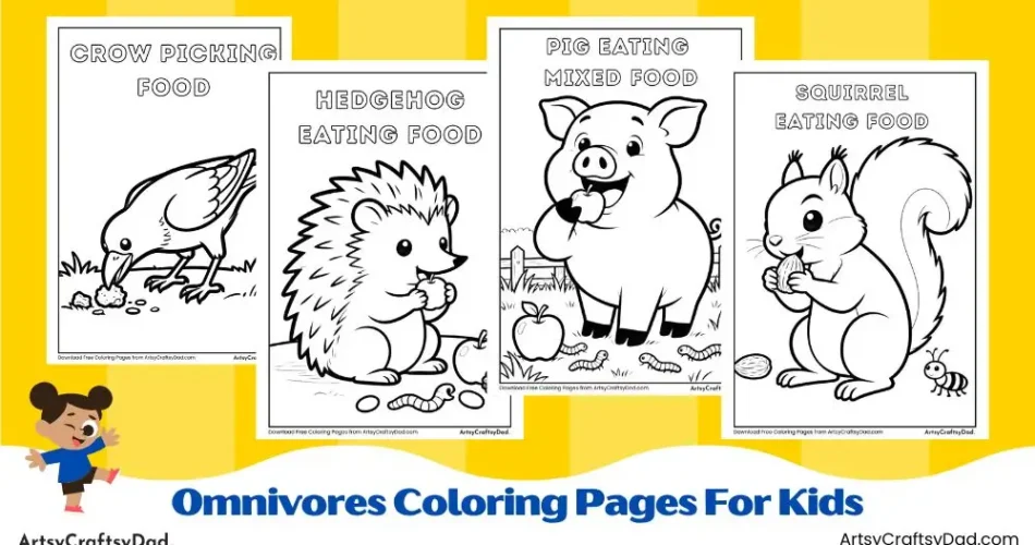 Omnivores Coloring Pages for Kids