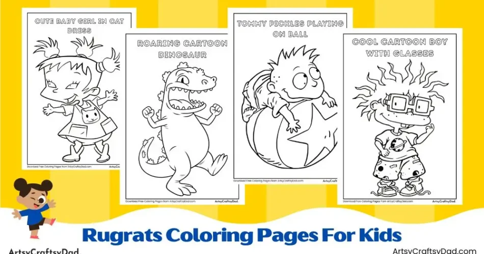 Cute Rugrats Coloring Pages for Kids