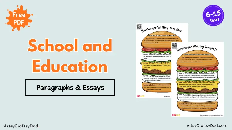 School and Education Paragraph and Essays for Kids