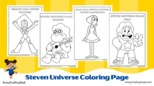 Steven Universe Coloring Pages for Kids